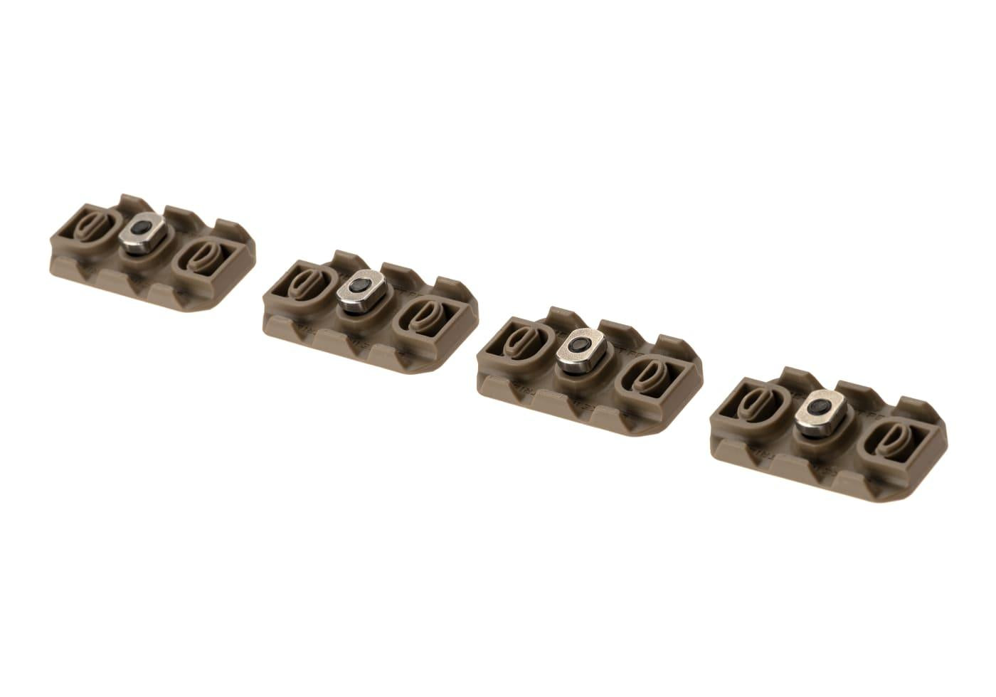 Strike Industries Cable Management Rail Covers Short 2pcs FDE