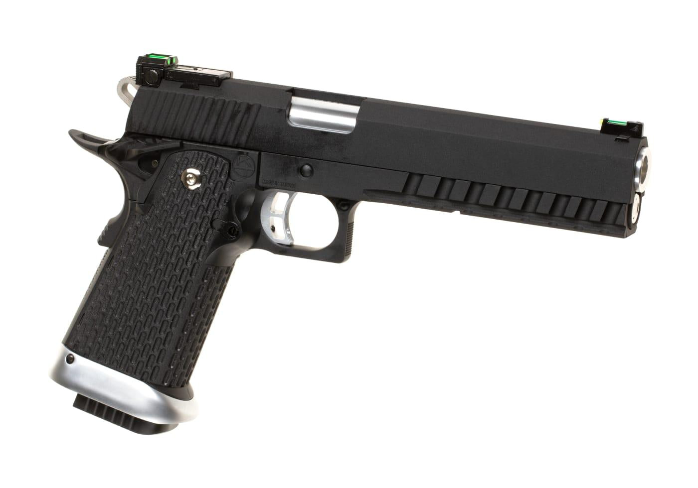 KJW Hi-Capa 6 Full Metal Co2 Pistol Black