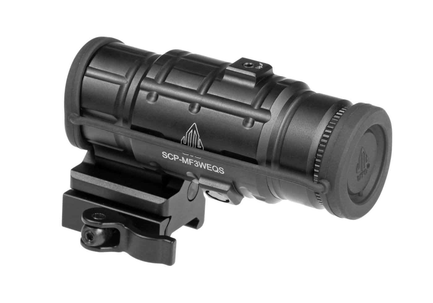 Leapers 3x Flip-to-Side QD Magnifier Adjustable TS Black