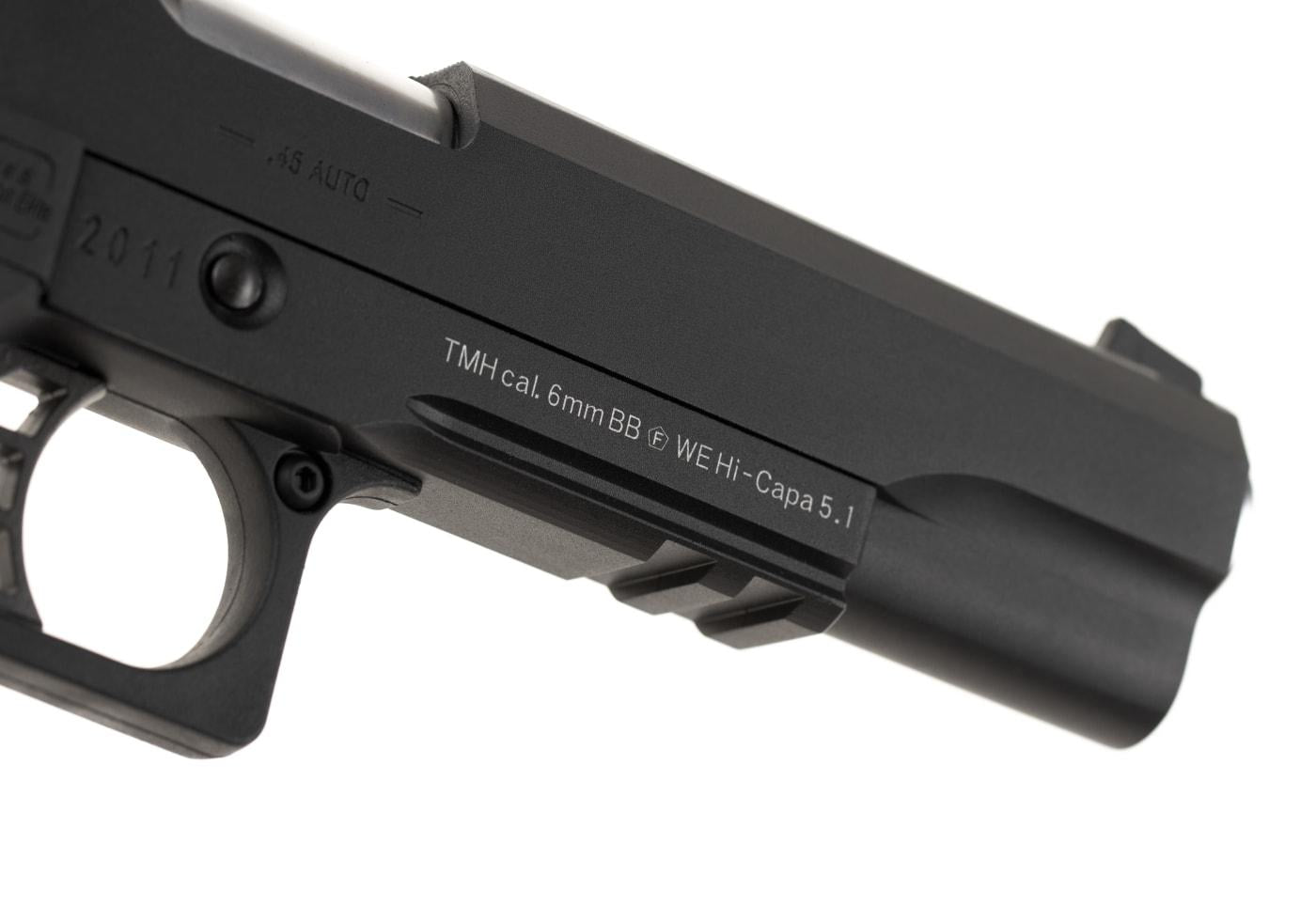 WE Hi-Capa 5.1 R1 Full Metal GBB Black