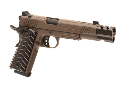 KJW KP-16 Full Metal GBB Pistol Tan
