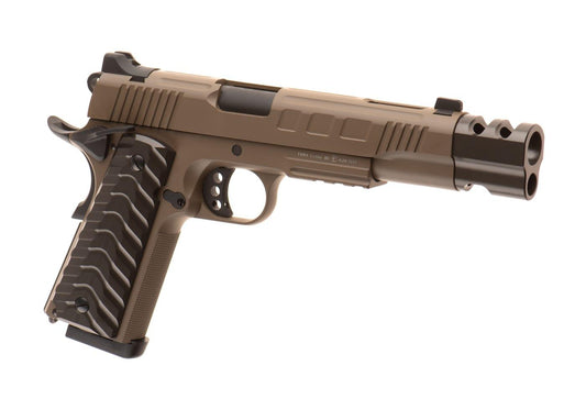 KJW KP-16 Full Metal GBB Pistol Tan