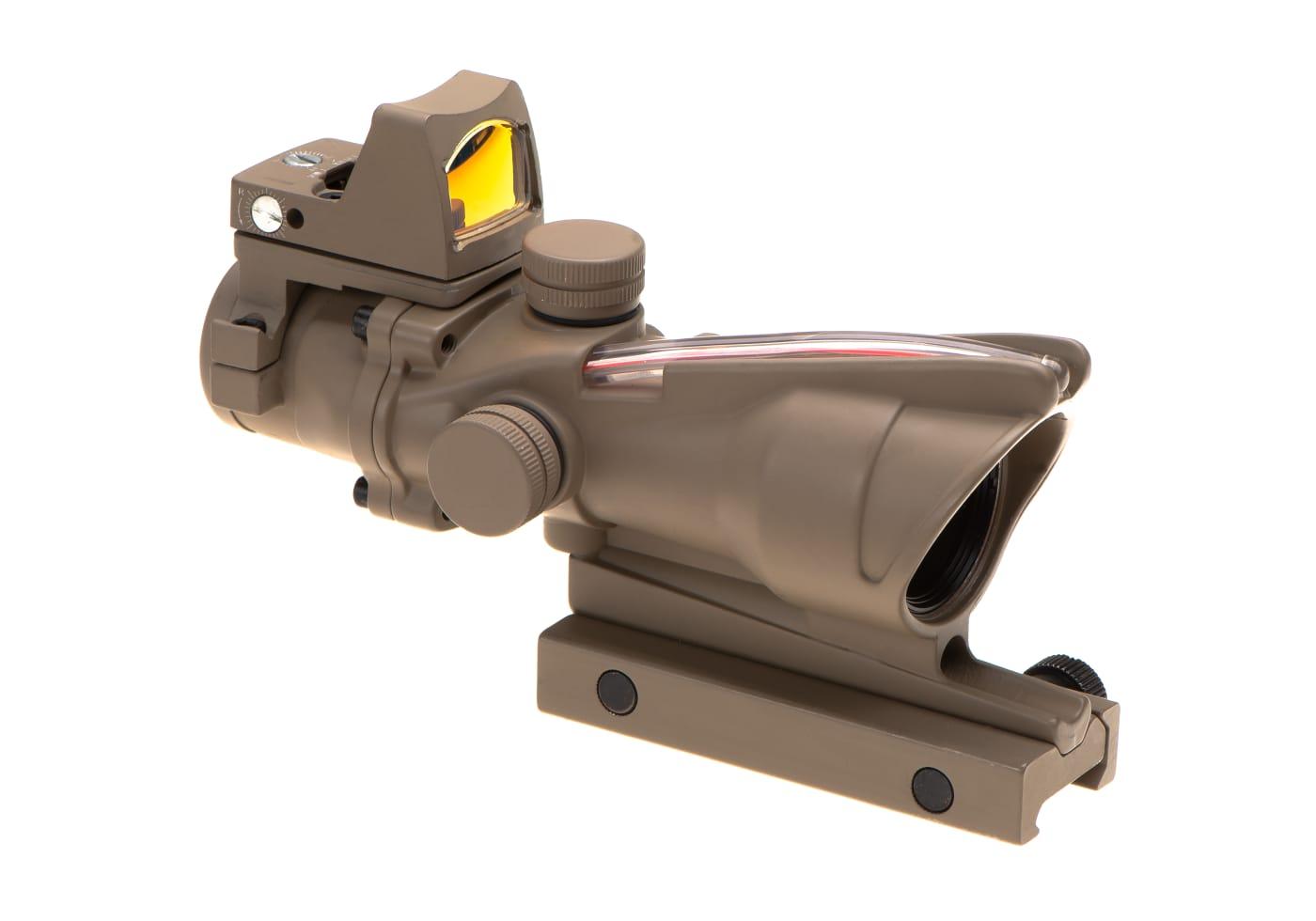Aim-O 4x32C Combo Combat Scope Fiber Desert