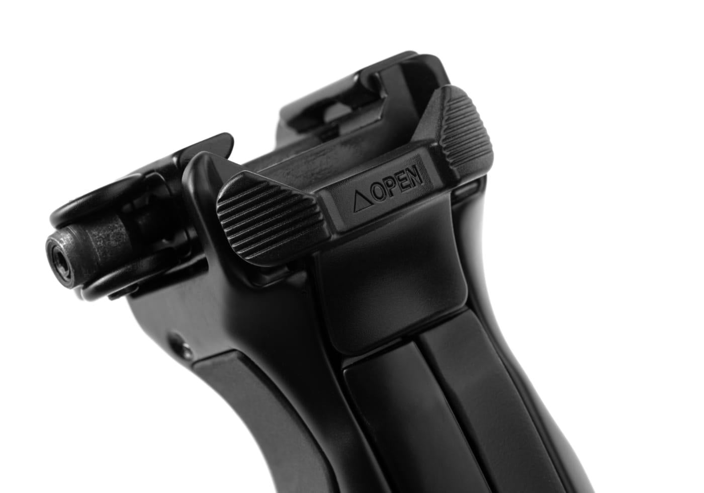 Leapers D Grip with Ambi Quick Release Deployable Bipod Black