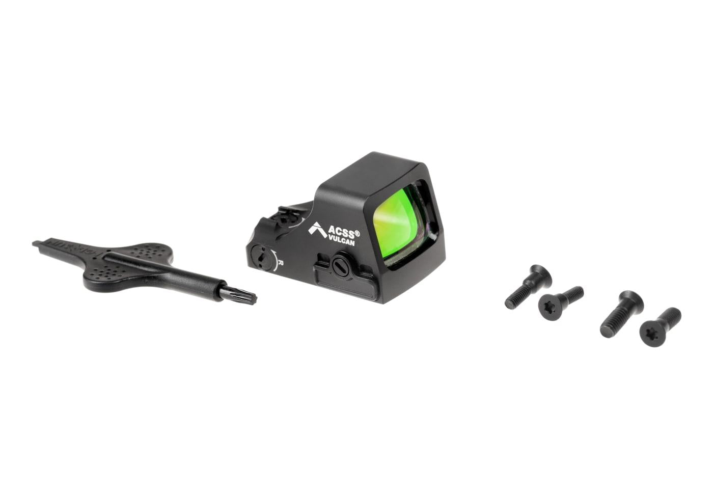 Holosun HE507-GR-X2 Compact Pistol Green Dot Sight ACSS Vulcan Black