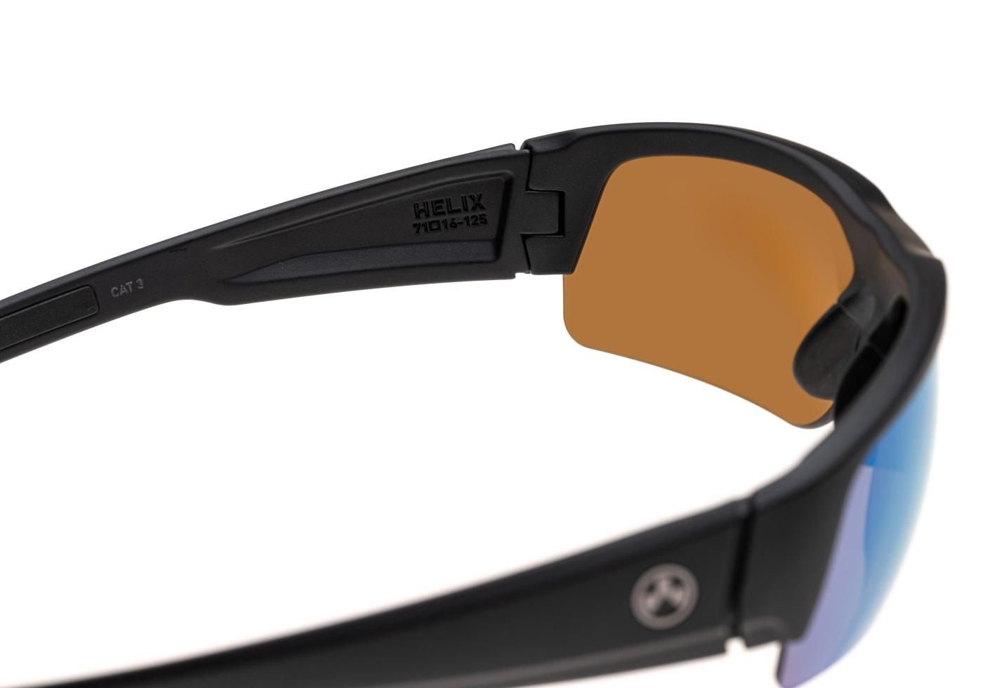 Magpul Helix Polarized - Black Frame / Bronze Lens / Blue Mirror Black