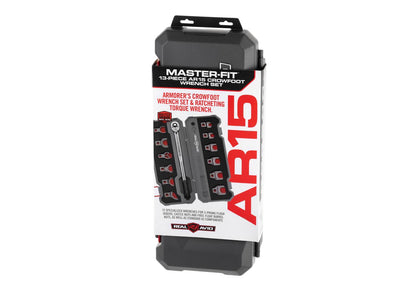 Real Avid Master-Fit AR15 Crowfoot Wrench Set