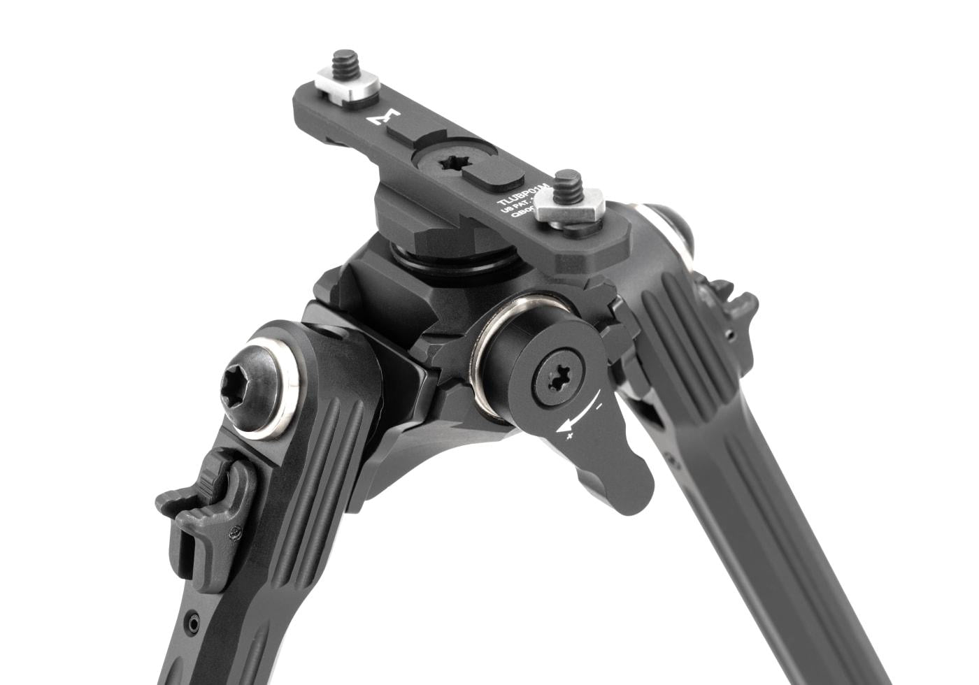 Leapers TBNR M-LOK 8.5-11.0 Inch Center Height Bipod Black