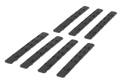 Leapers Low Profile Keymod Rail Panel Covers 7pcs Black