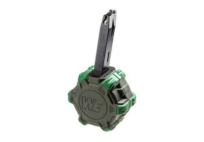 WE Drum Mag M92 GBB 350rds Green