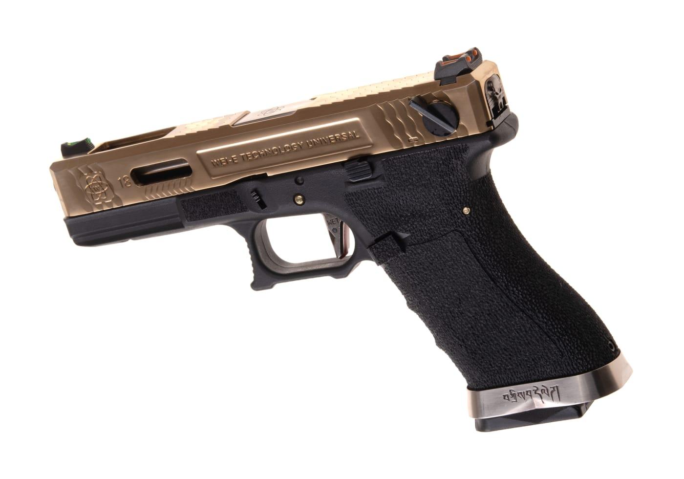 WE G-Force 18C Metal Version GBB Gold