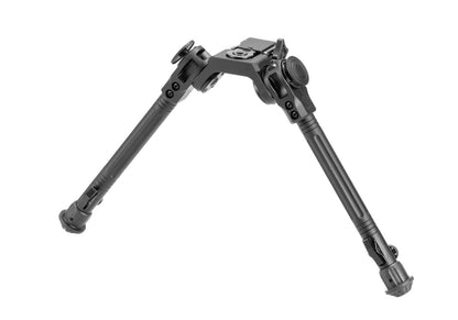 Leapers Over Bore Picatinny 7.3-11.4 Center Height Bipod Black