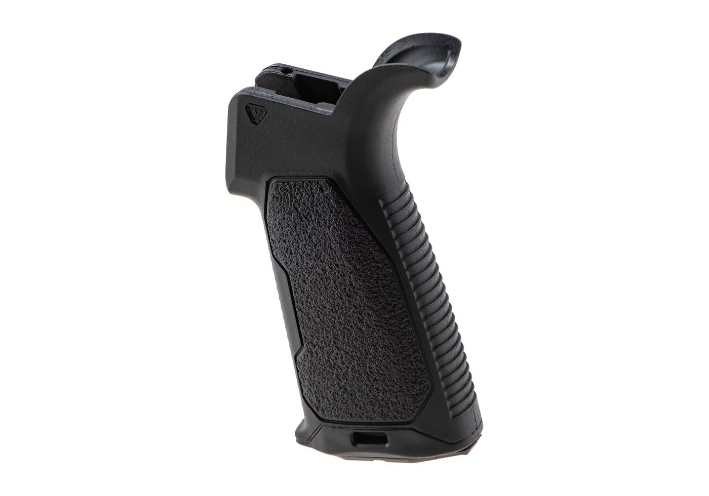 Strike Industries AR Rubber Overmolded Pistol Grip in 15 degree Black