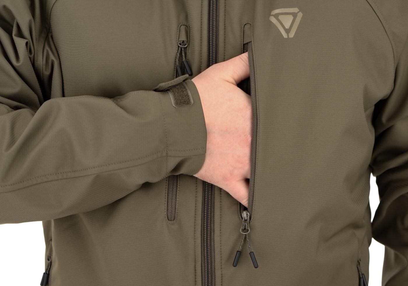 Outrider ED Softshell Jacket Stonegrey Olive