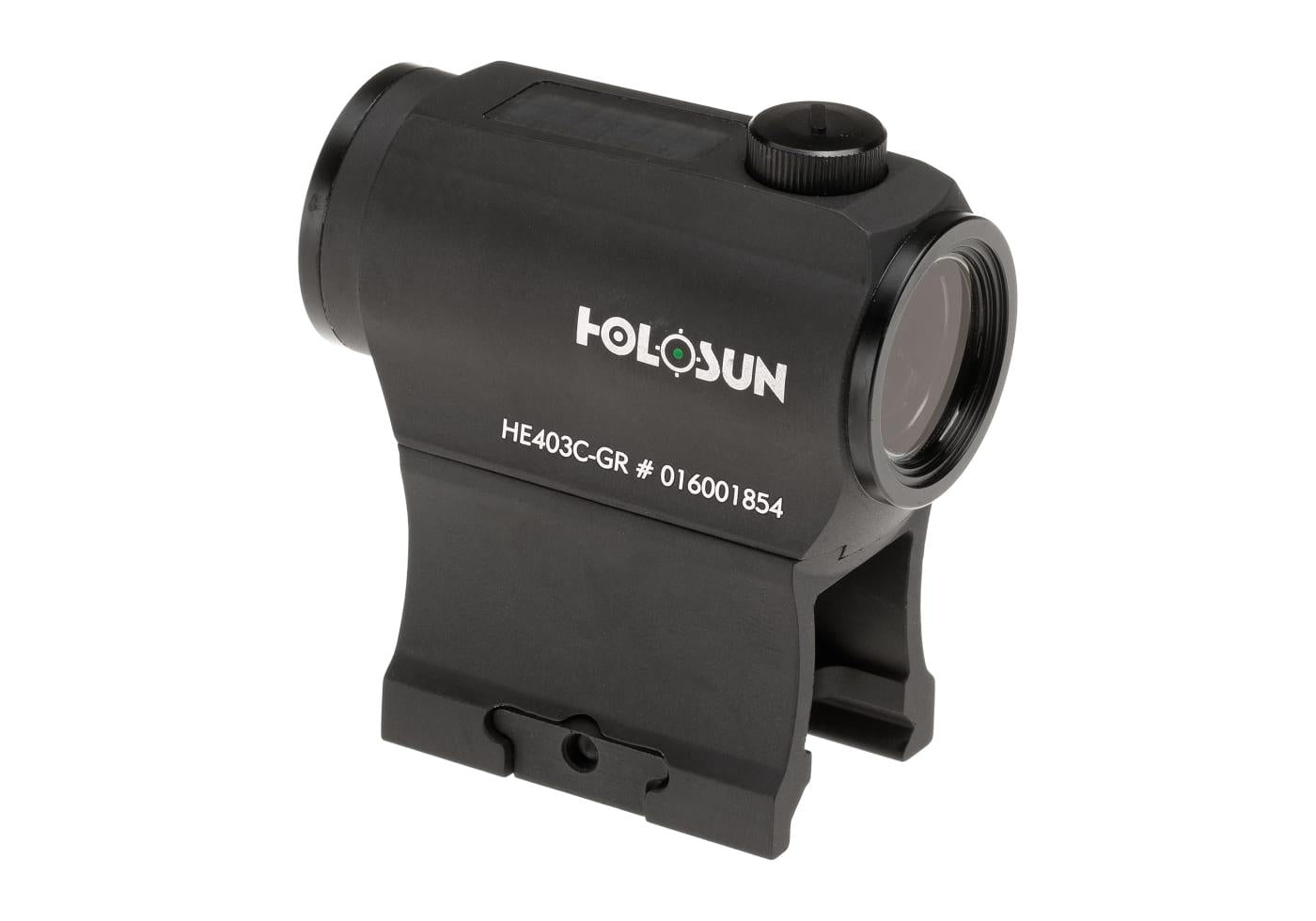 Holosun HE403C-GR Elite Solar Green Dot Sight Black