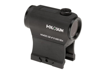 Holosun HE403C-GR Elite Solar Green Dot Sight Black
