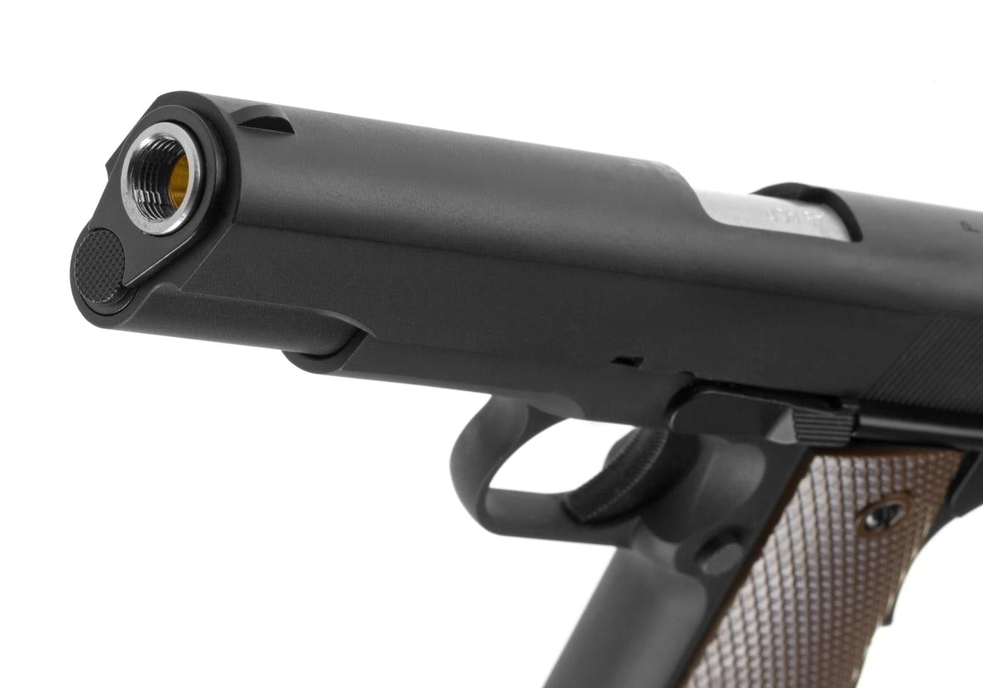 WE M1911 Full Metal V3 GBB Black