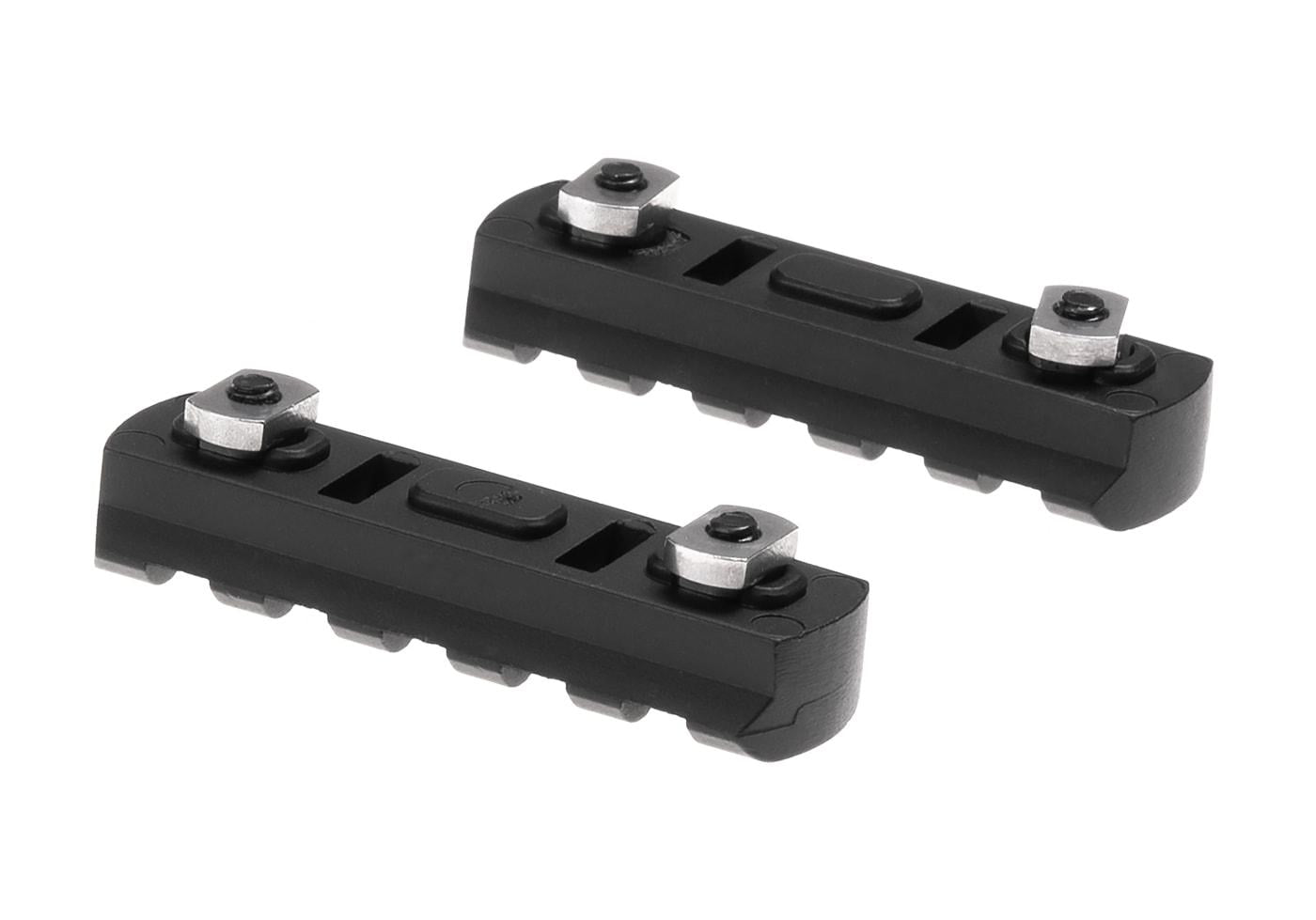 Ares 2.5 Inch M-LOK Rail 2-Pack Black