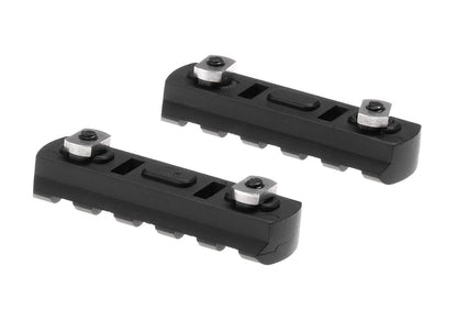 Ares 2.5 Inch M-LOK Rail 2-Pack Black