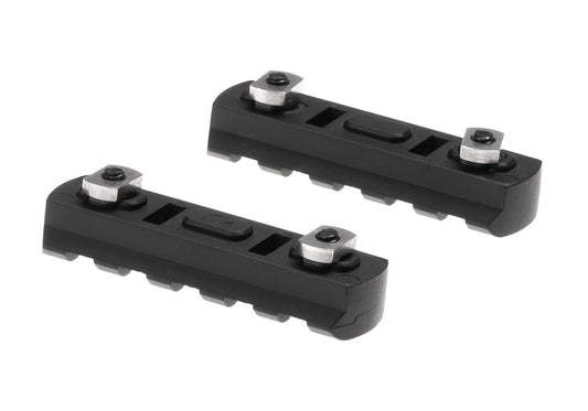 Ares 2.5 Inch M-LOK Rail 2-Pack Black