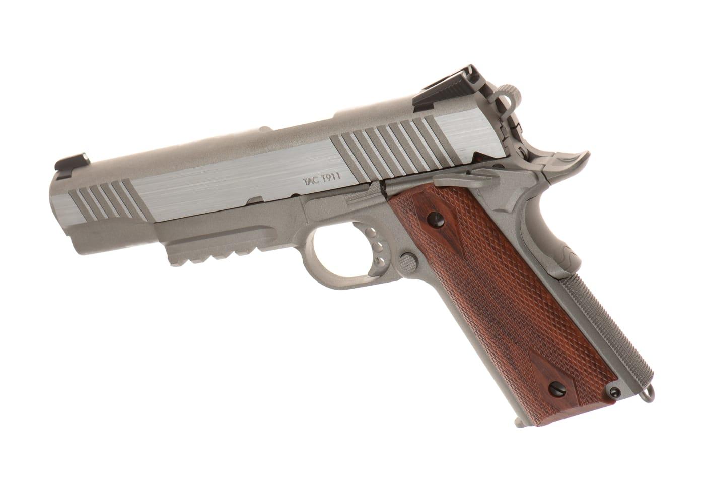 KWC TAC 1911 Full Metal Co2 Silver 6mm Airsoft