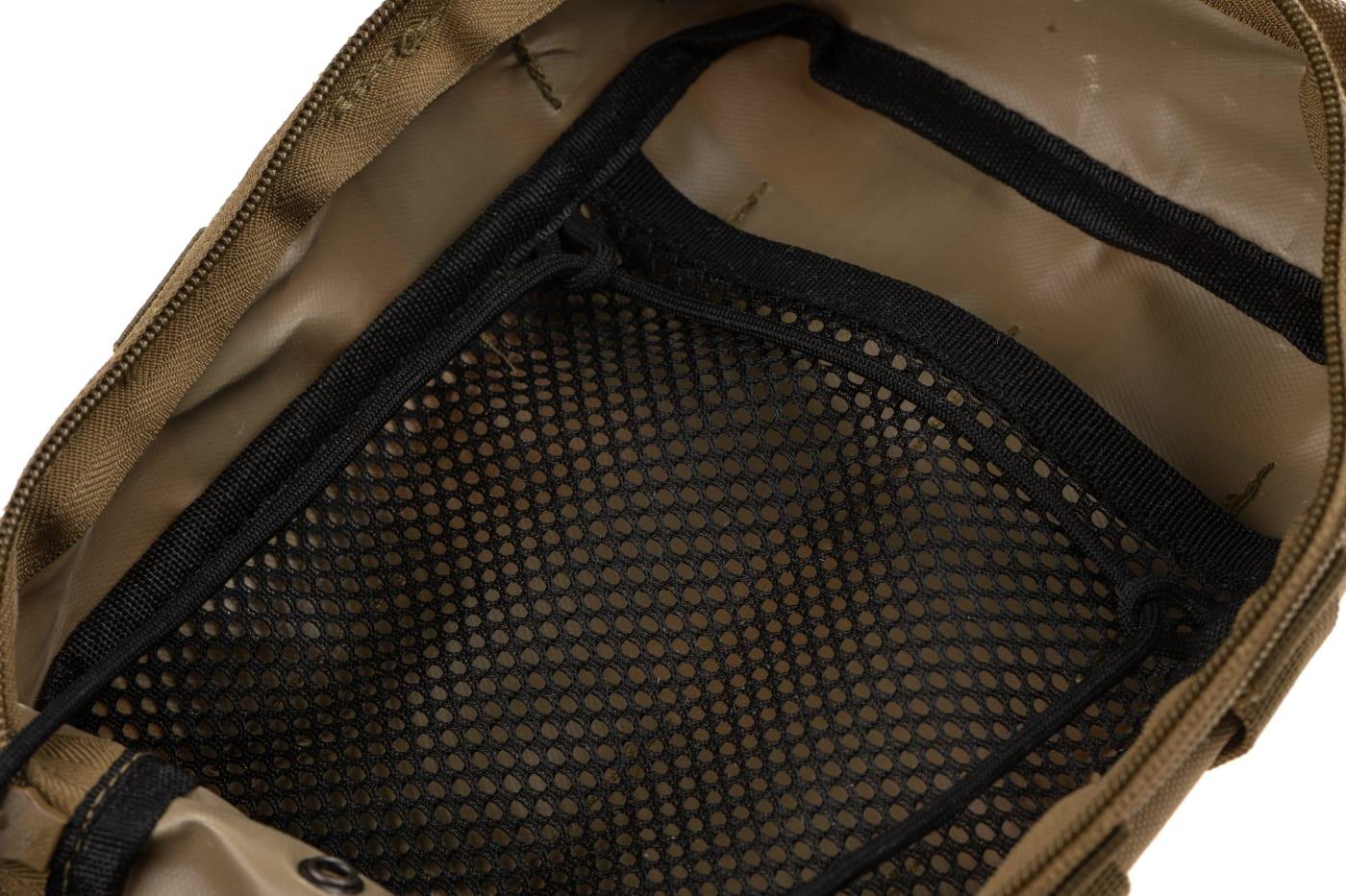 Earmor Multi Function Tactical Molle Pouch for Earmuffs Coyote