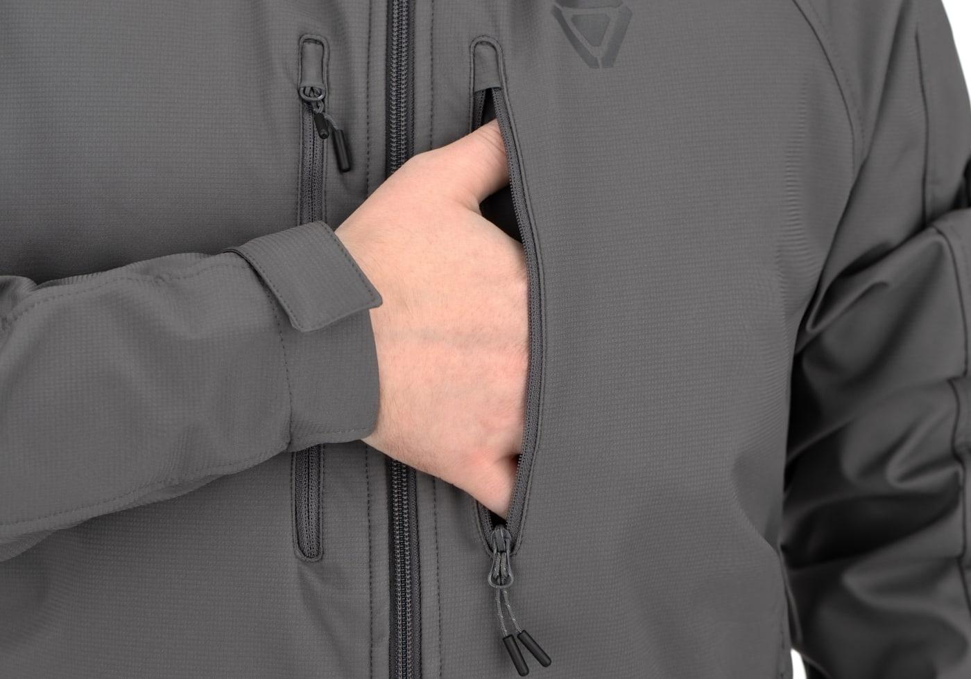 Outrider ED Softshell Hoody Wolf Grey