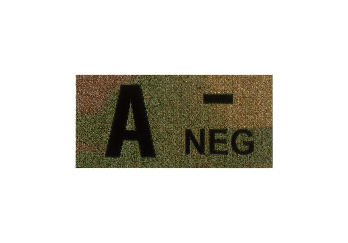 Clawgear A Neg IR Patch Multicam