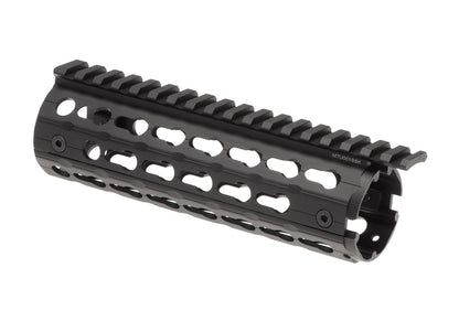 Leapers AR-15 7.2 Inch Super Slim Drop In Handguard Keymod Black