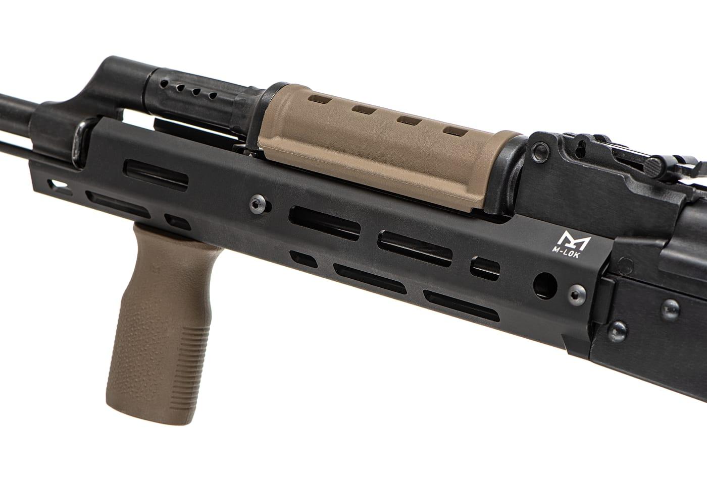 Clawgear AK47 Medium Slick Handguard M-LOK Black