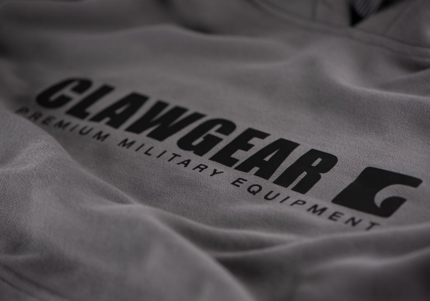 Clawgear CG Logo Hoodie Wolf Grey