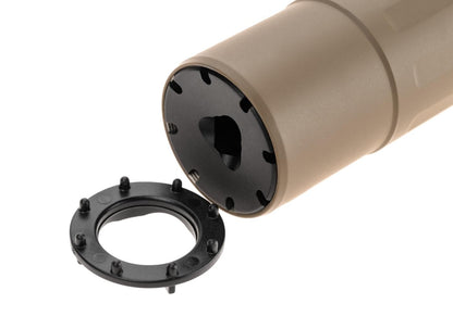 PTS Syndicate Dead Air Sandman-S Mock Suppressor with Tracer Dark Earth