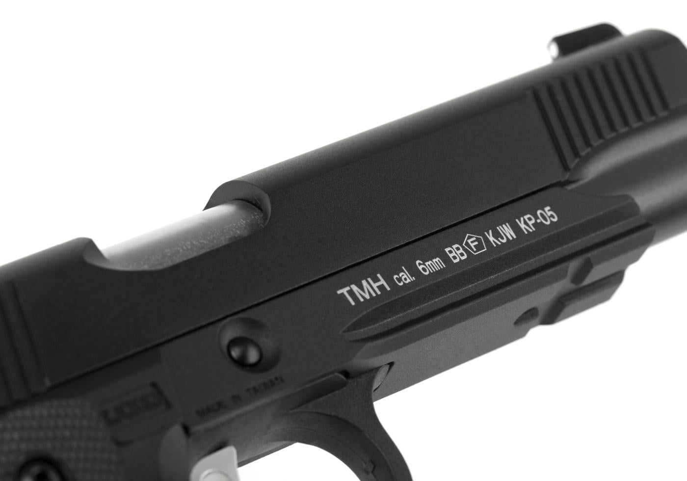 KJW Hi-Capa 5.1 Full Metal GBB Pistol Black