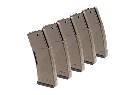Krytac Magazine M4 Midcap 150rds 5pcs Dark Earth