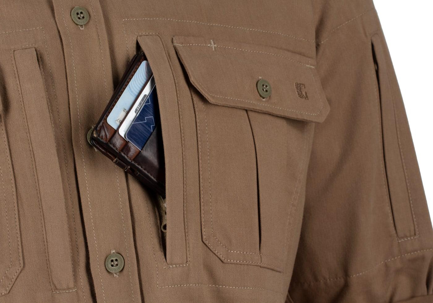 Clawgear Picea Shirt LS Khaki