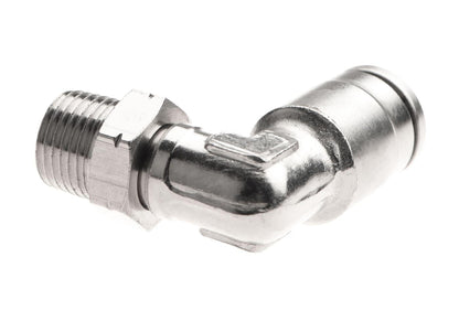 EpeS HPA 6mm Hose Coupling 90 Degree - Outer 1/8 NPT
