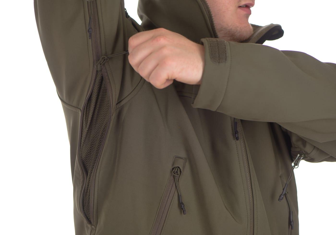 Outrider T.O.R.D. Softshell Hoody AR Ranger Green