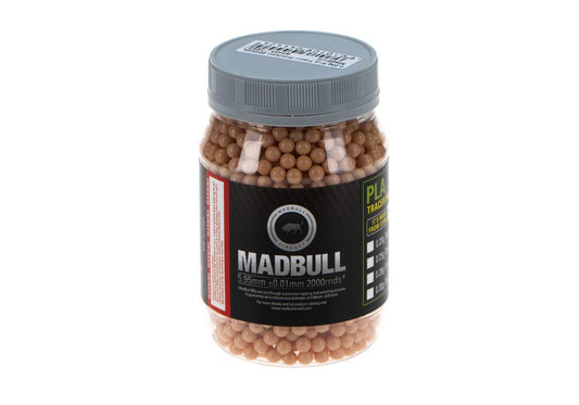 Madbull 0.20g Red Tracer bb's Precision 2000rds