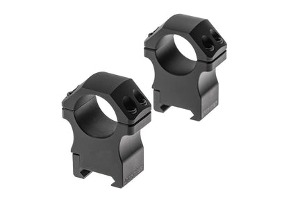 Leapers PRO 25.4 High Profile P.O.I. Picatinny Rings Black Scope Mount