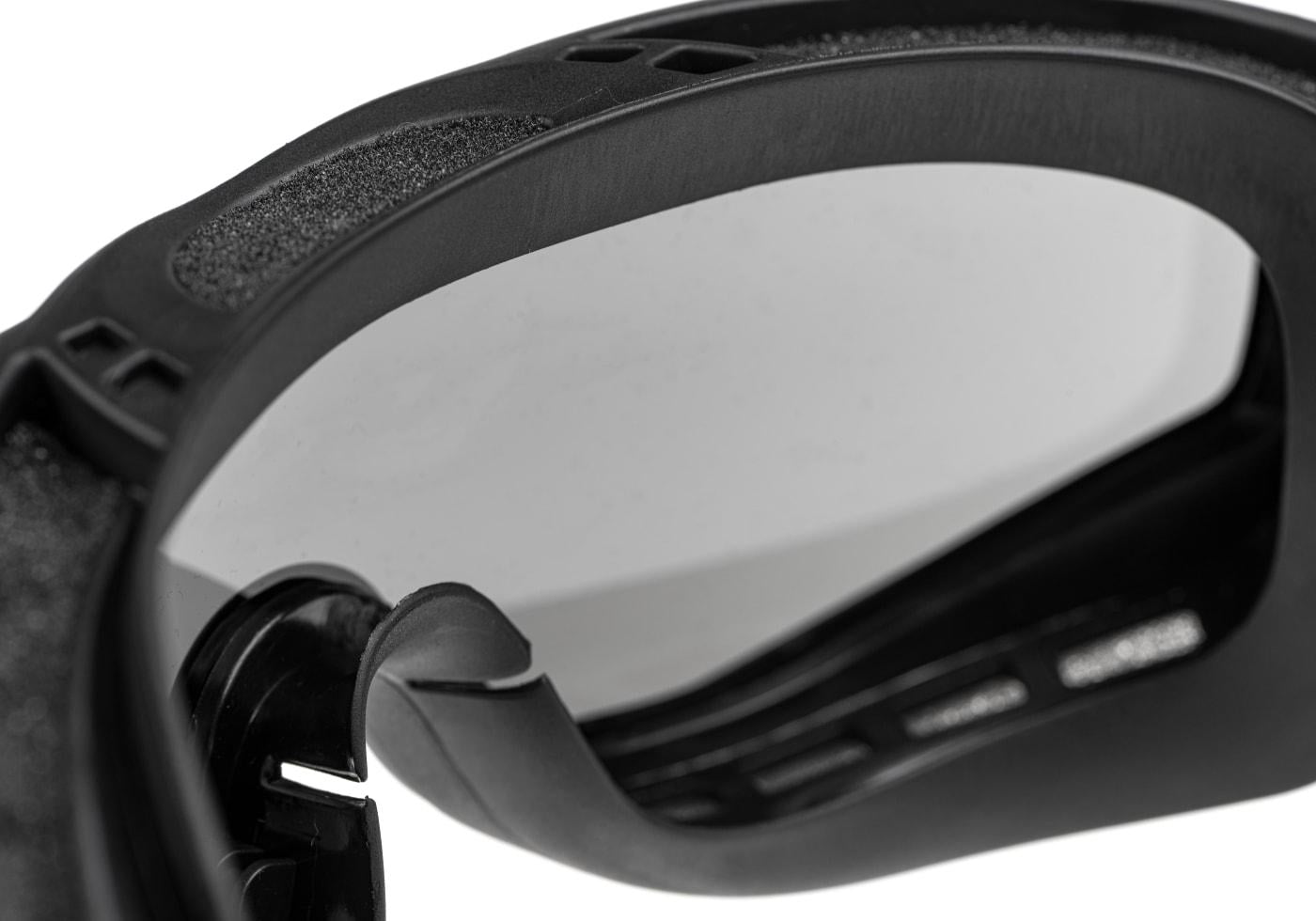 Wiley X Spear Goggle Grey / Clear / Light Rust Black