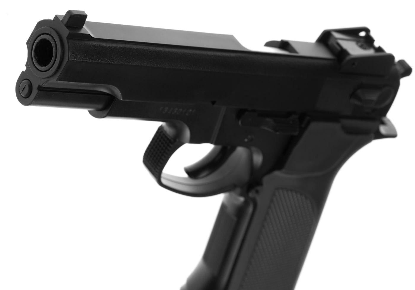 KWC M4505 Spring Gun Black 6mm Airsoft