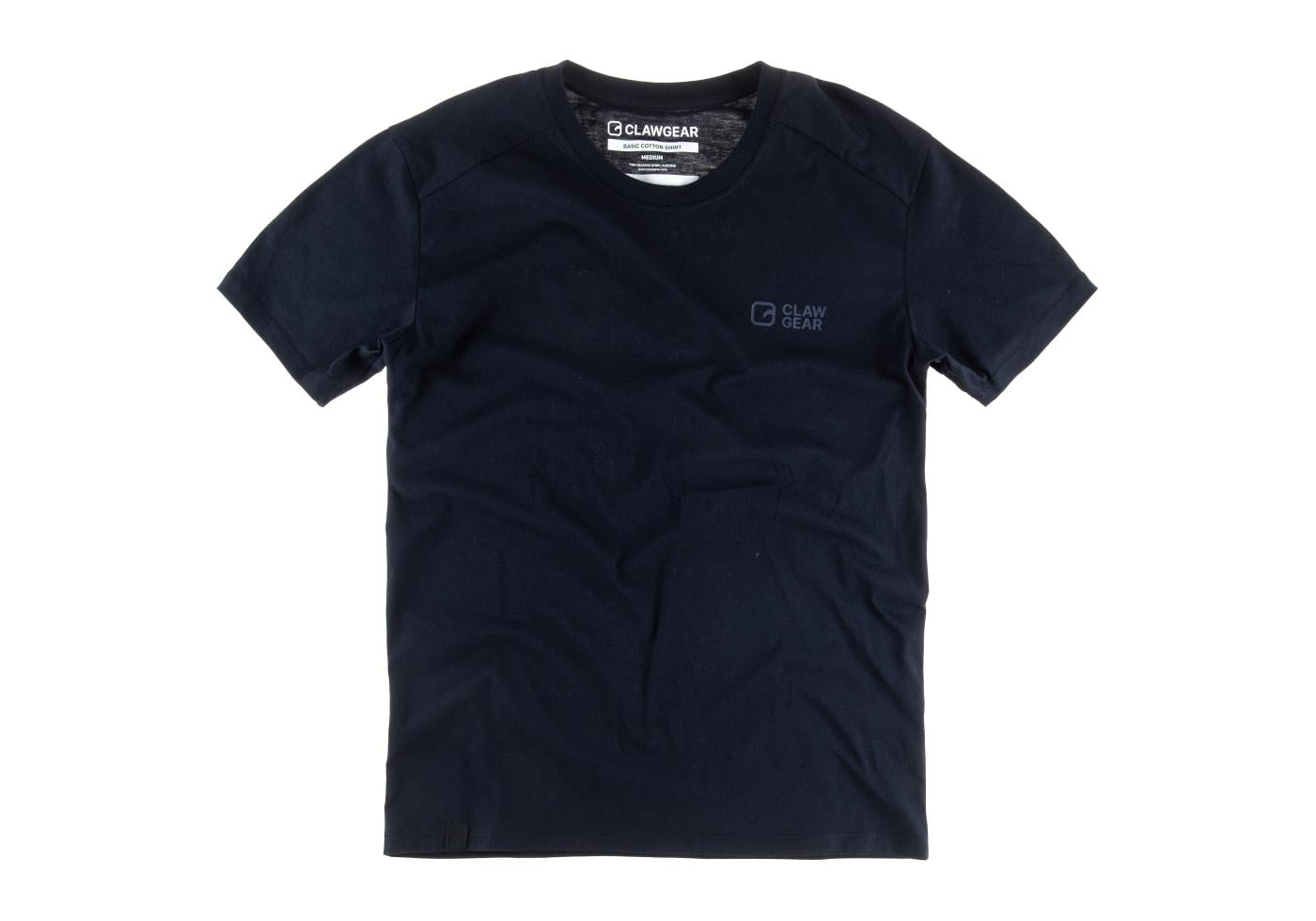 Clawgear Basic Tee Shirt Navy Short Sleeved