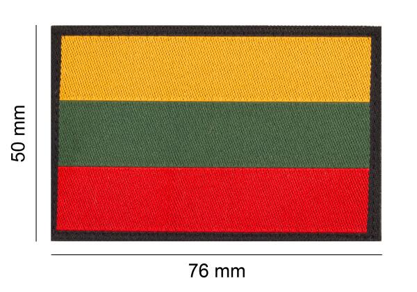 Clawgear Lithuania Flag Patch Multicolor