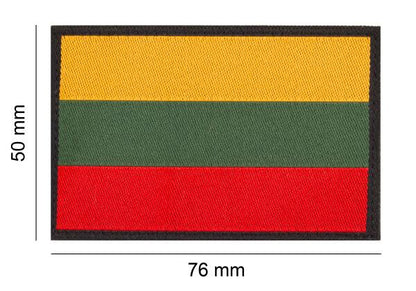 Clawgear Lithuania Flag Patch Multicolor