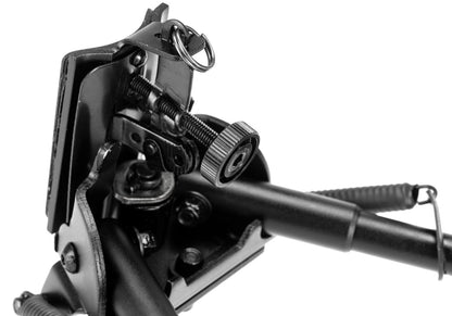 RokStad 6 Inch Swivel Spring Retractable Bipod