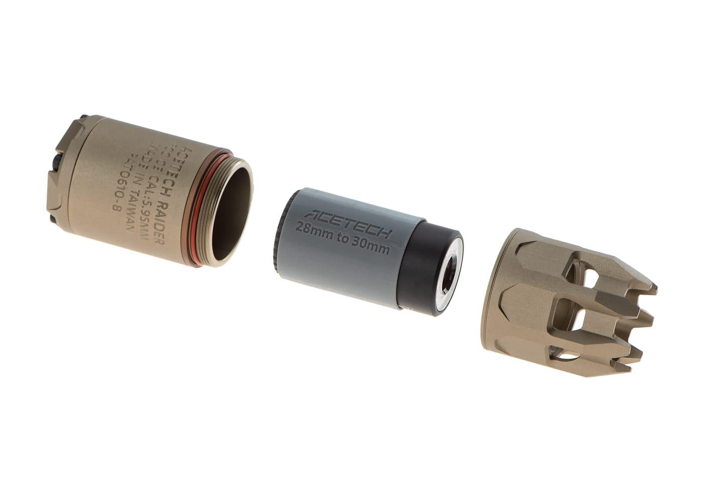 Acetech Raider Tracer Unit with Bifrost M 14mm CCW Tan