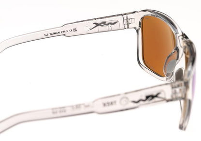 Wiley X WX Trek Captivate Polarized Green Mirror Grey