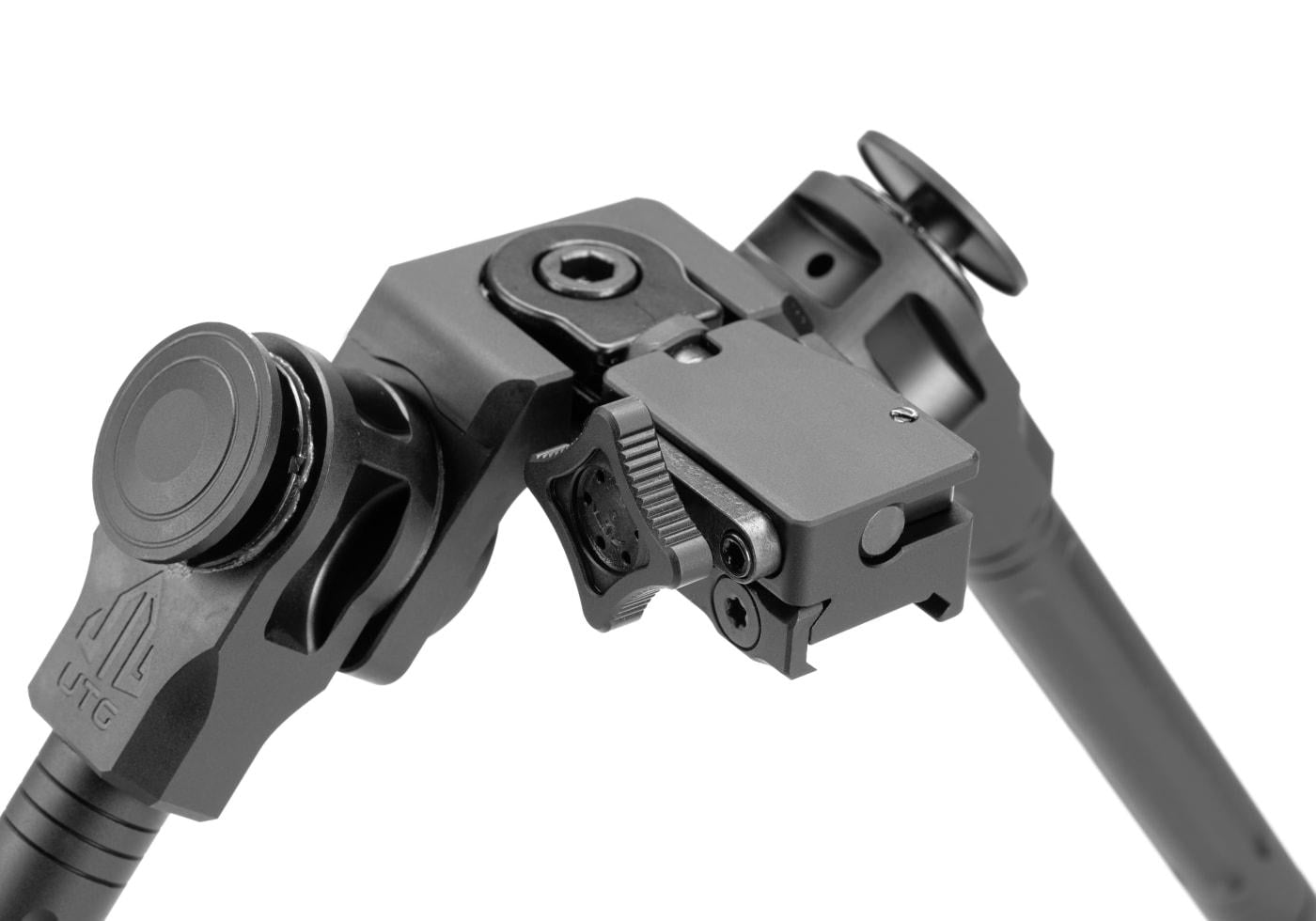Leapers Over Bore Picatinny 7.3-11.4 Center Height Bipod Black