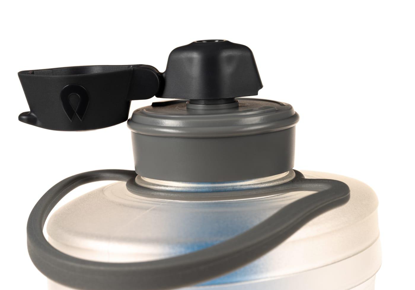 Hydrapak Flux+ Water Bottle 1.5L Blue