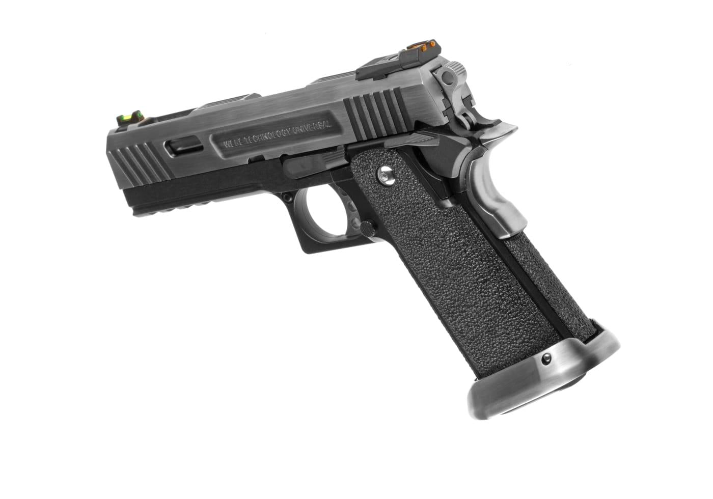 WE Hi-Capa 4.3 Force Full Metal GBB Silver